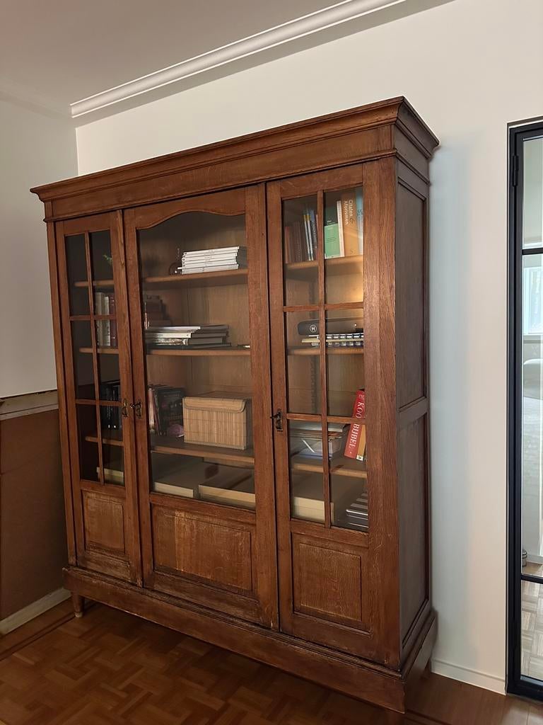 Prachtige boekenkast te koop 160 br, 200 h en 40 cm diep, Huis en Inrichting, Met deur(en), 150 tot 200 cm, Zo goed als nieuw
