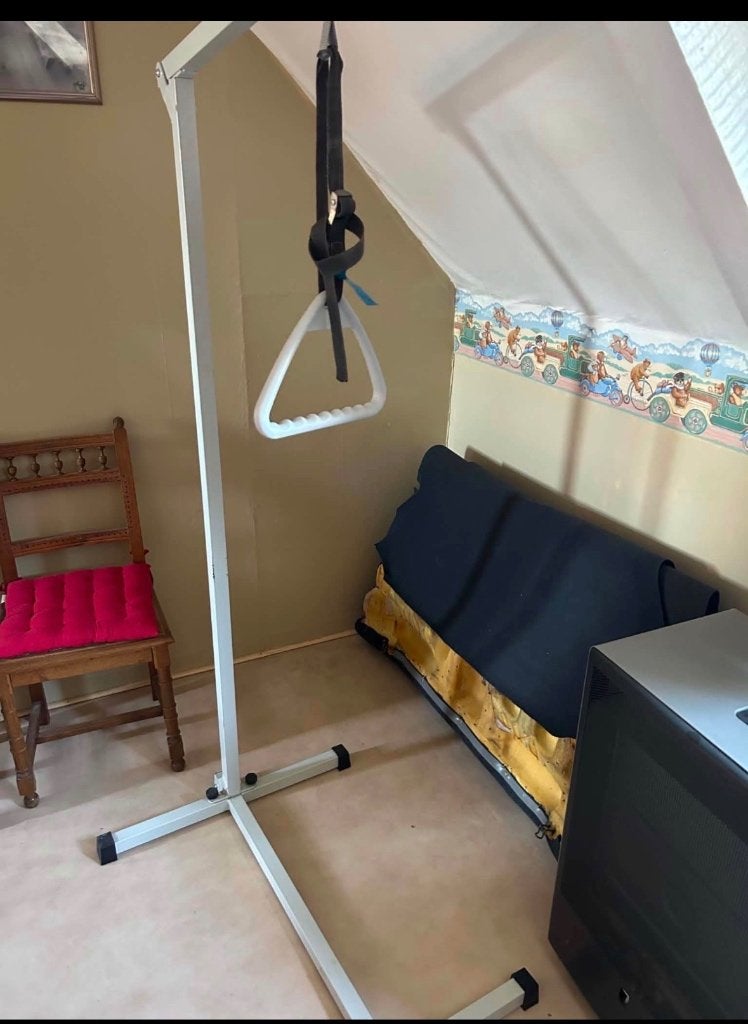 Potence Médicale Barre de Lit avec Triangle, Enlèvement, Neuf