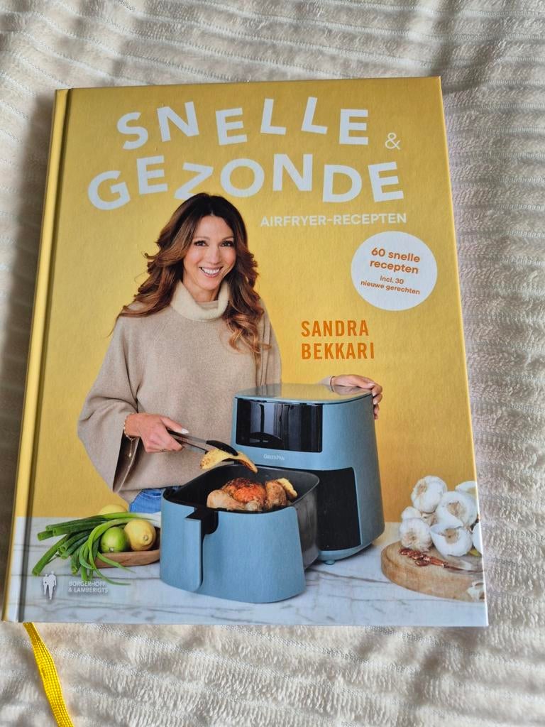 Sandra Bekkari - Snelle & gezonde airfryer recepten, Neuf, Enlèvement, Cuisine saine, Autres types