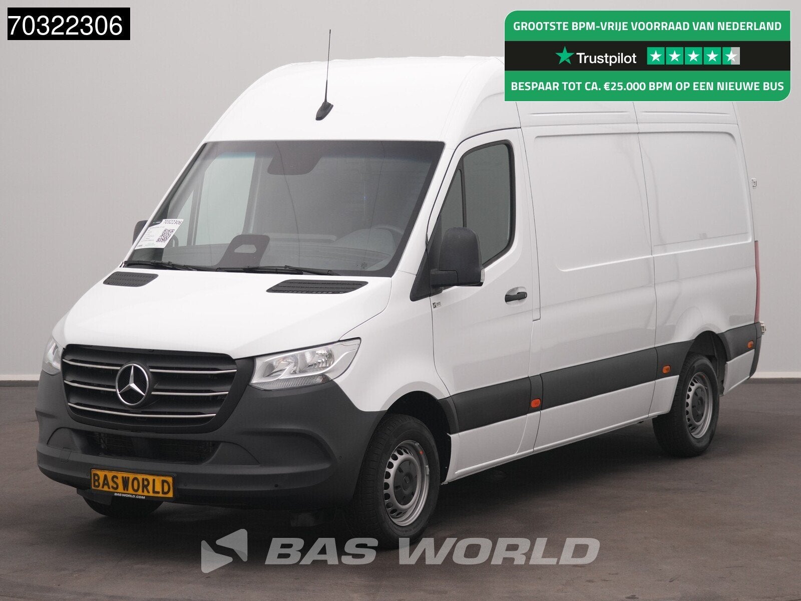 Mercedes Sprinter 317 CDI L2H2 New Model 3,5t Trekhaak Airco, Autos, Achat, Euro 6, Entreprise, 3 places