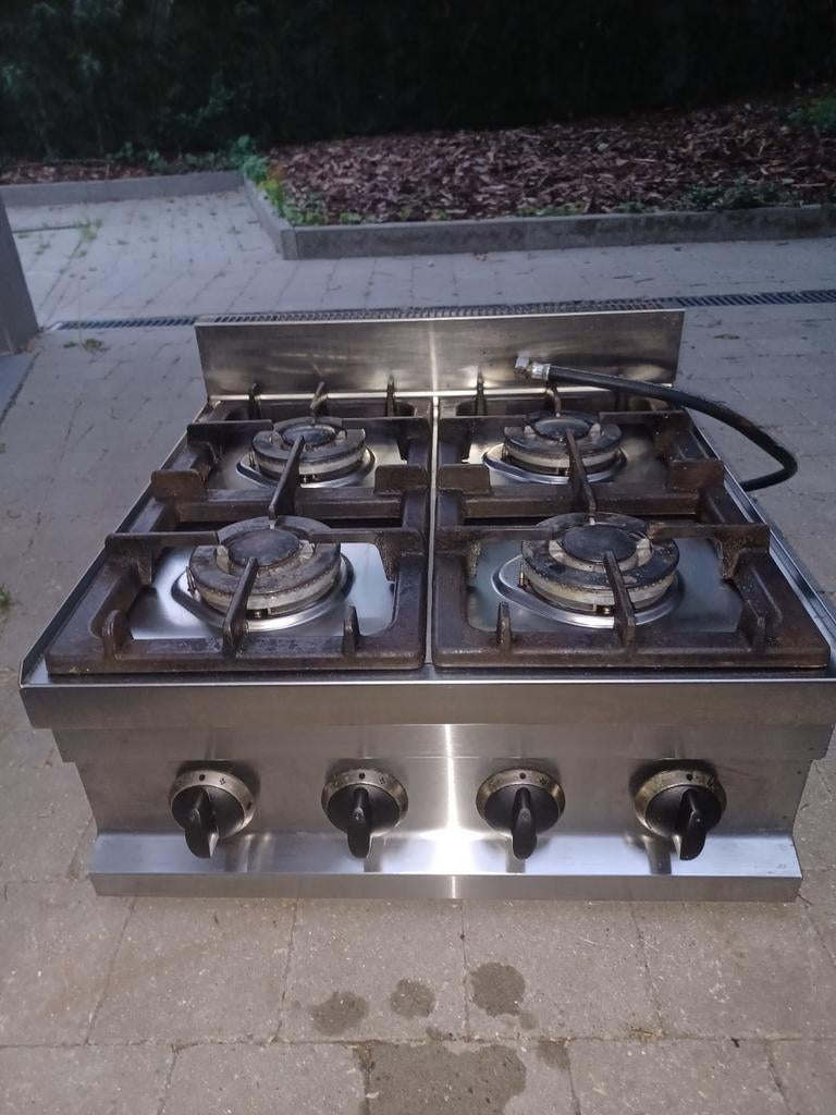 Horeca gasfornuis 4 pits, Ophalen