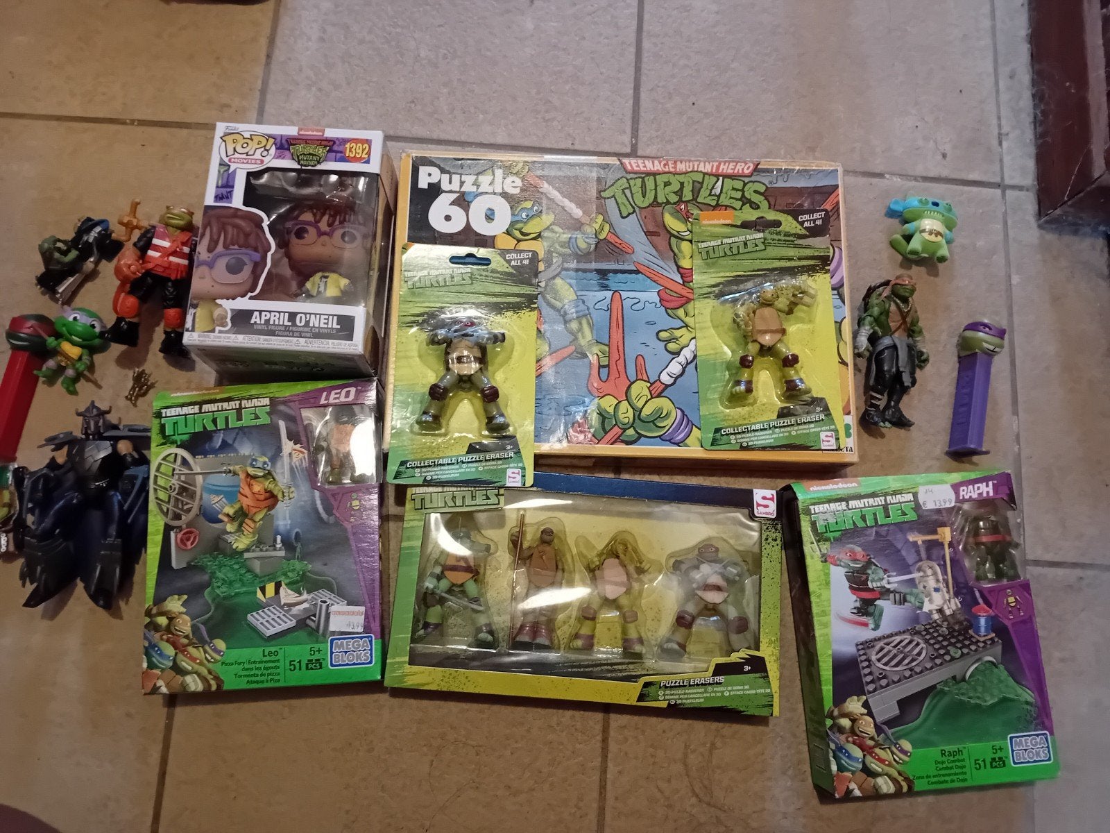 teenage mutant ninja turtles LOT, Kinderen en Baby's, Ophalen, Zo goed als nieuw