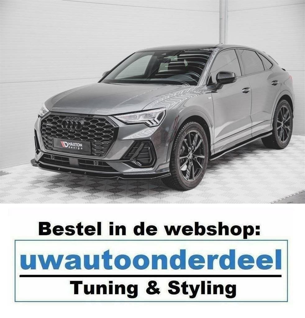 Spoiler Voorspoiler Lip Splitter Voor Audi Q3 Sportback S Li, Verzenden