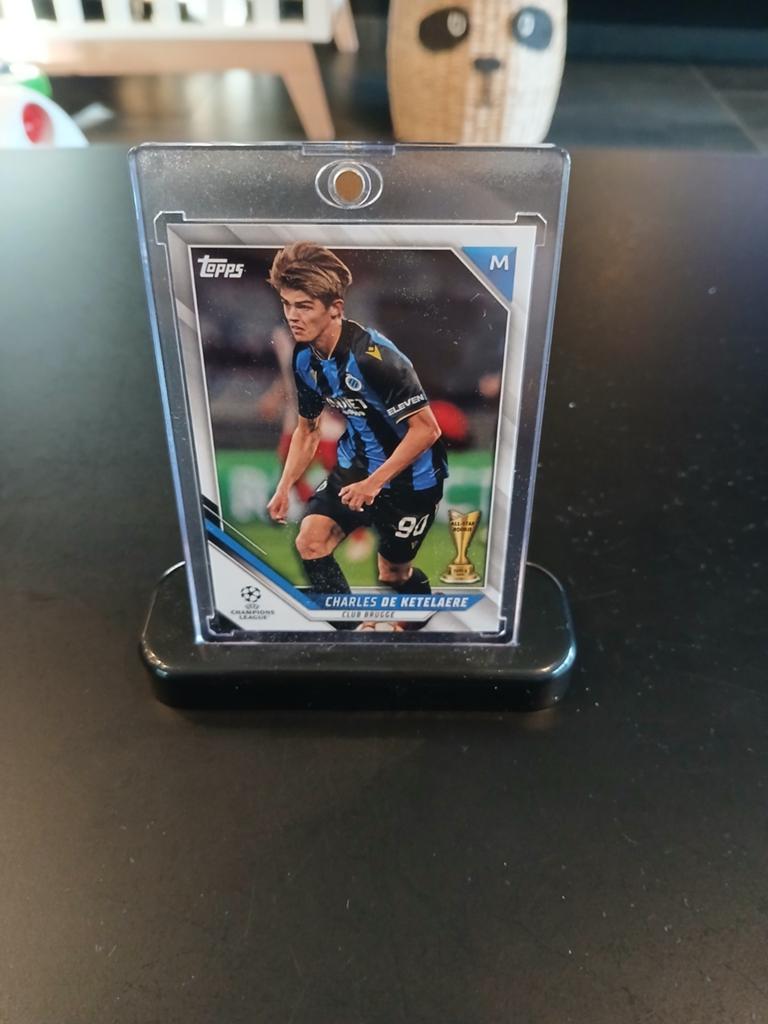 Charles de ketelaere club brugge panini kaart in mooie houde, Ophalen of Verzenden
