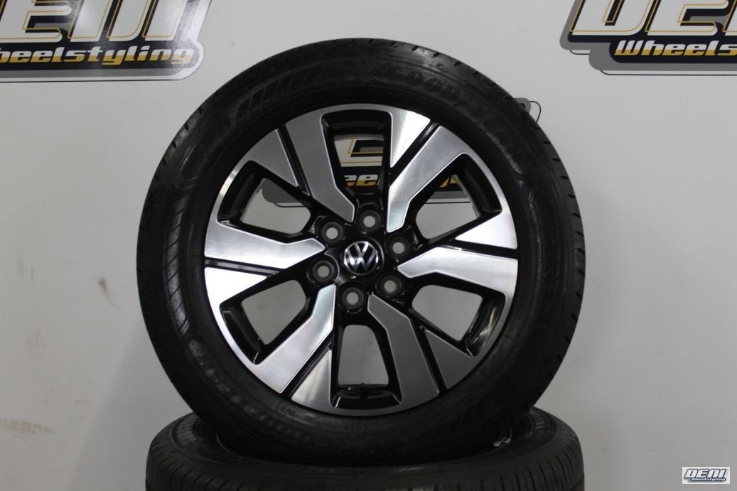 17" Volkswagen Transporter T7 originele velgenset DEMO!, Autos : Pièces & Accessoires, Pneus & Jantes, Pneus et Jantes, Pneus été