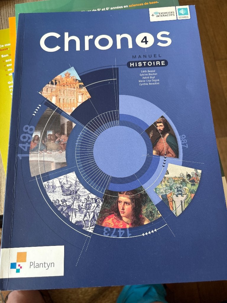 Chronos 4s manuel histoire, Boeken, Schoolboeken, Zo goed als nieuw, Geschiedenis, ASO, Ophalen