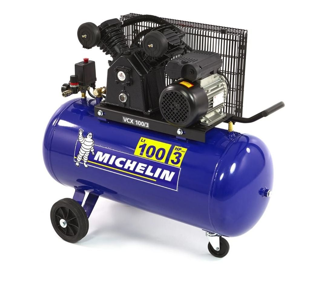 Compressor Michelin VCX 100/3, Doe-het-zelf en Bouw, Ophalen, Zo goed als nieuw