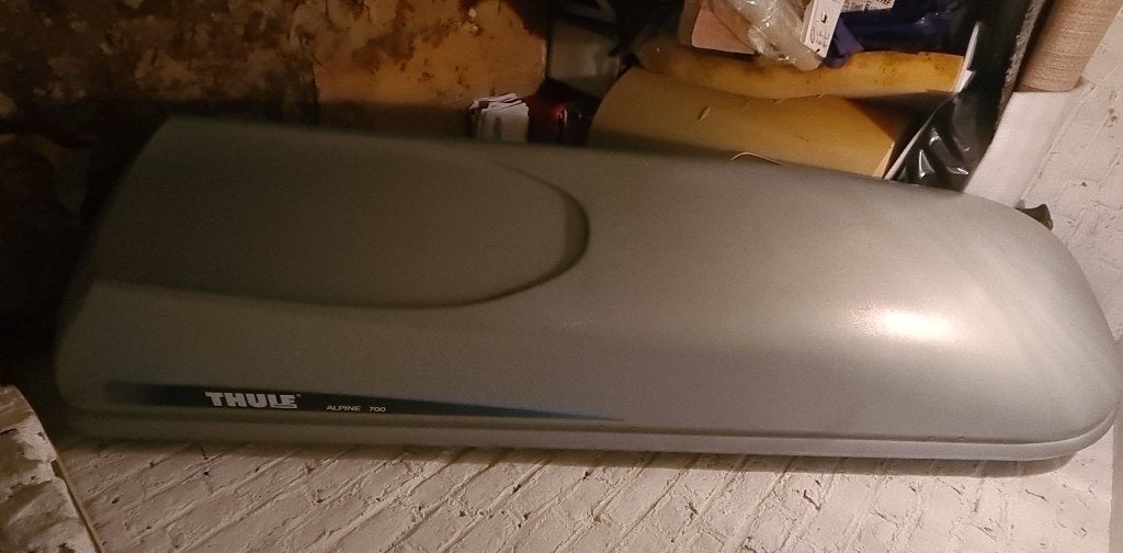 Dakkoffer Thule alpine 700, Auto diversen, Dakkoffers, Ophalen, Zo goed als nieuw