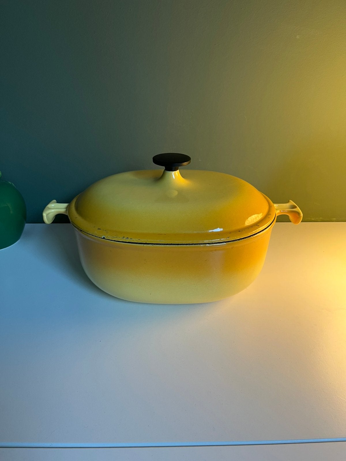 LE CREUSET COCOTTE en fonte emaillee, Enlèvement ou Envoi, Le Creuset, Comme neuf, Cocotte