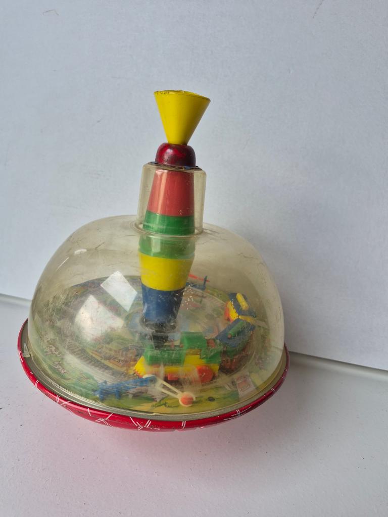 Oude vintage tol, Ophalen of Verzenden
