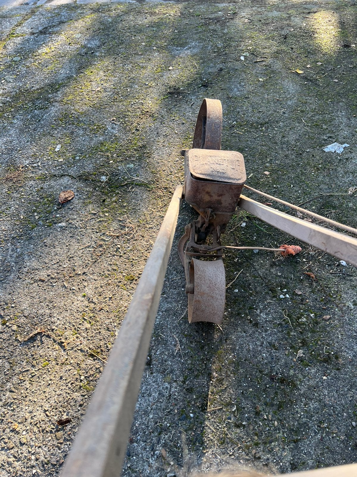 Handgereedschap voor tuin, Ophalen, Gebruikt