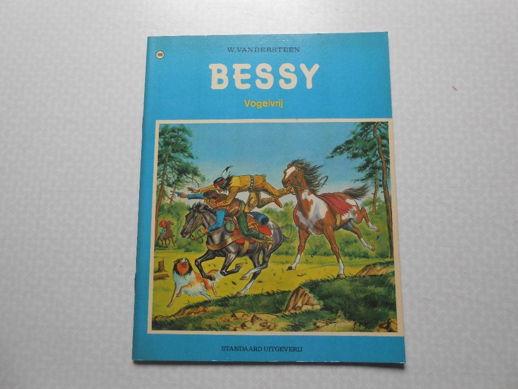 Bessy 100 Vogelvrij 1972 1 ste druk., Boeken, Stripverhalen, Nieuw, Eén stripboek, Ophalen of Verzenden