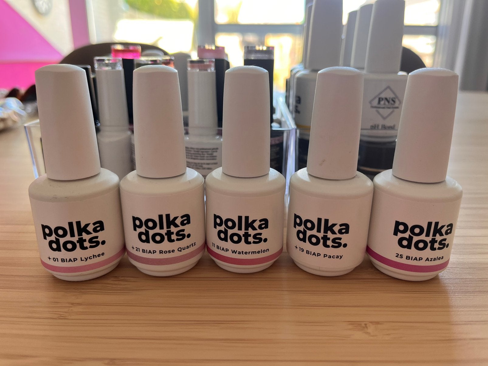 Set nagelproducten, Handtassen en Accessoires, Uiterlijk | Cosmetica en Make-up, Ophalen of Verzenden, Zo goed als nieuw, Handen en Nagels