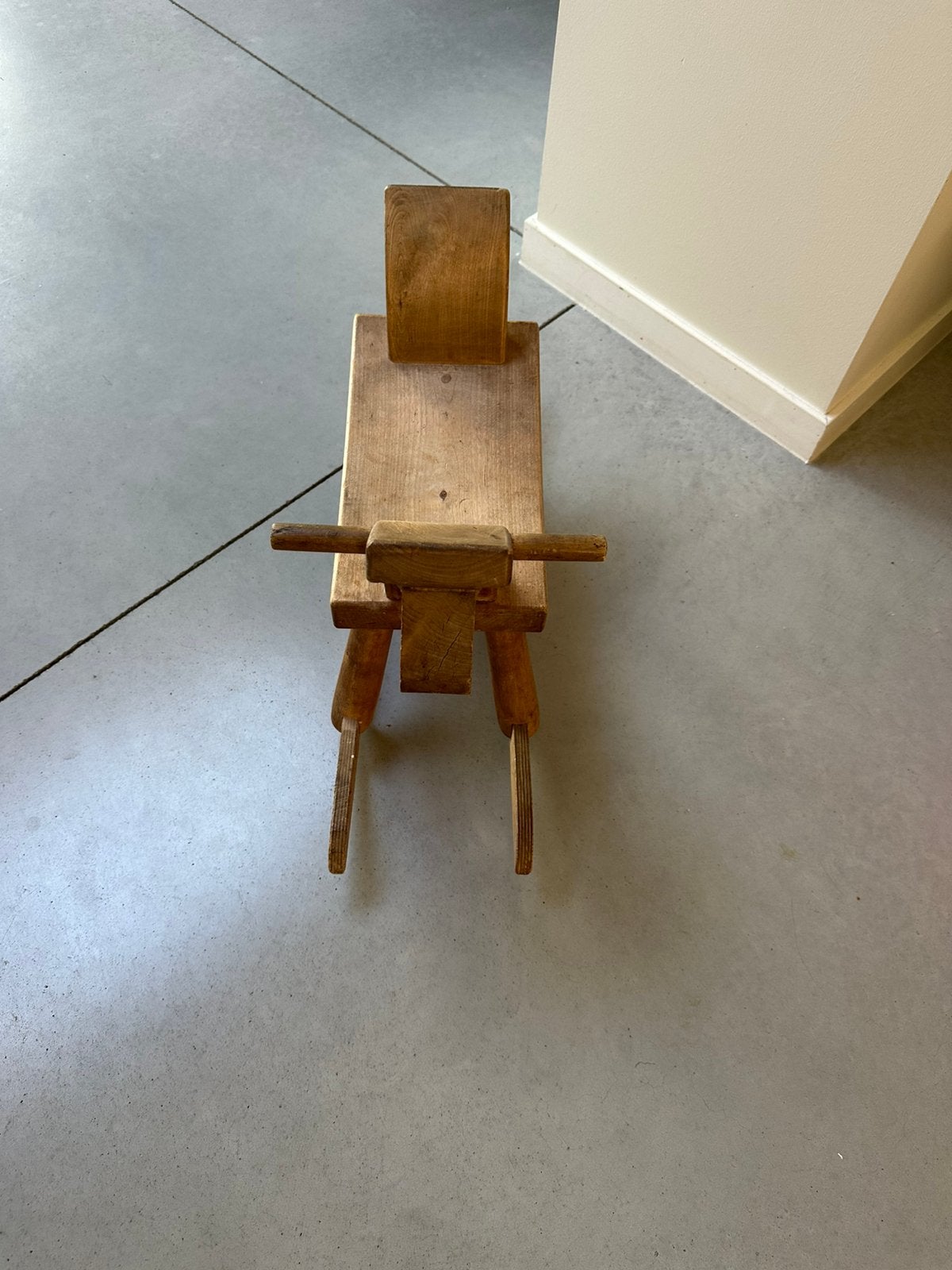 Houten hobbelpaard, Ophalen, Zo goed als nieuw