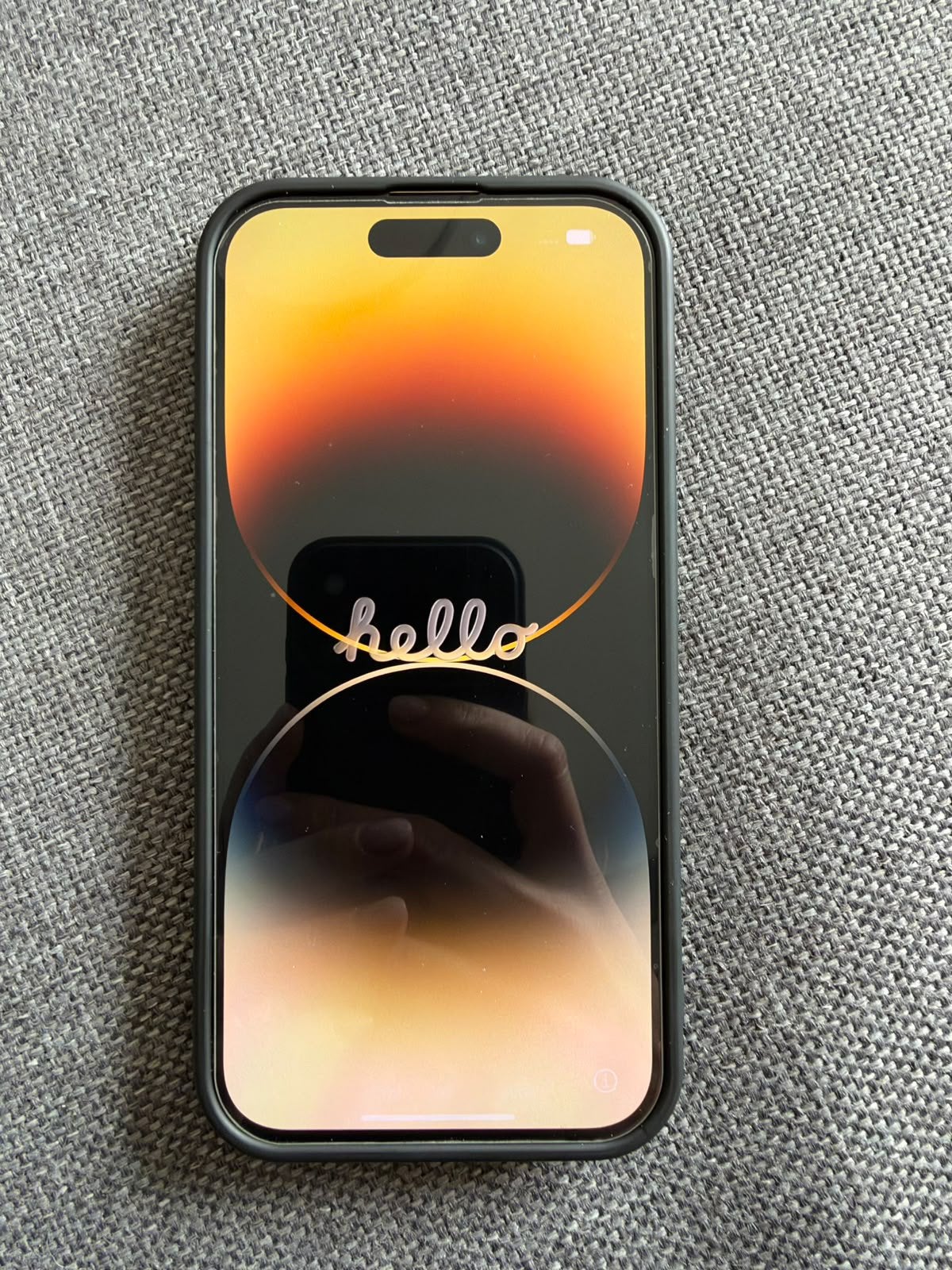 Iphone 14 pro 128g - gebarsten achterkant, Télécoms, 128 GB, Or, Comme neuf, Enlèvement