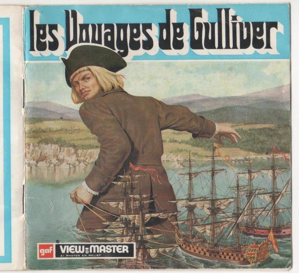 View-master Les voyages de Gulliver B 374 FR, Enlèvement ou Envoi