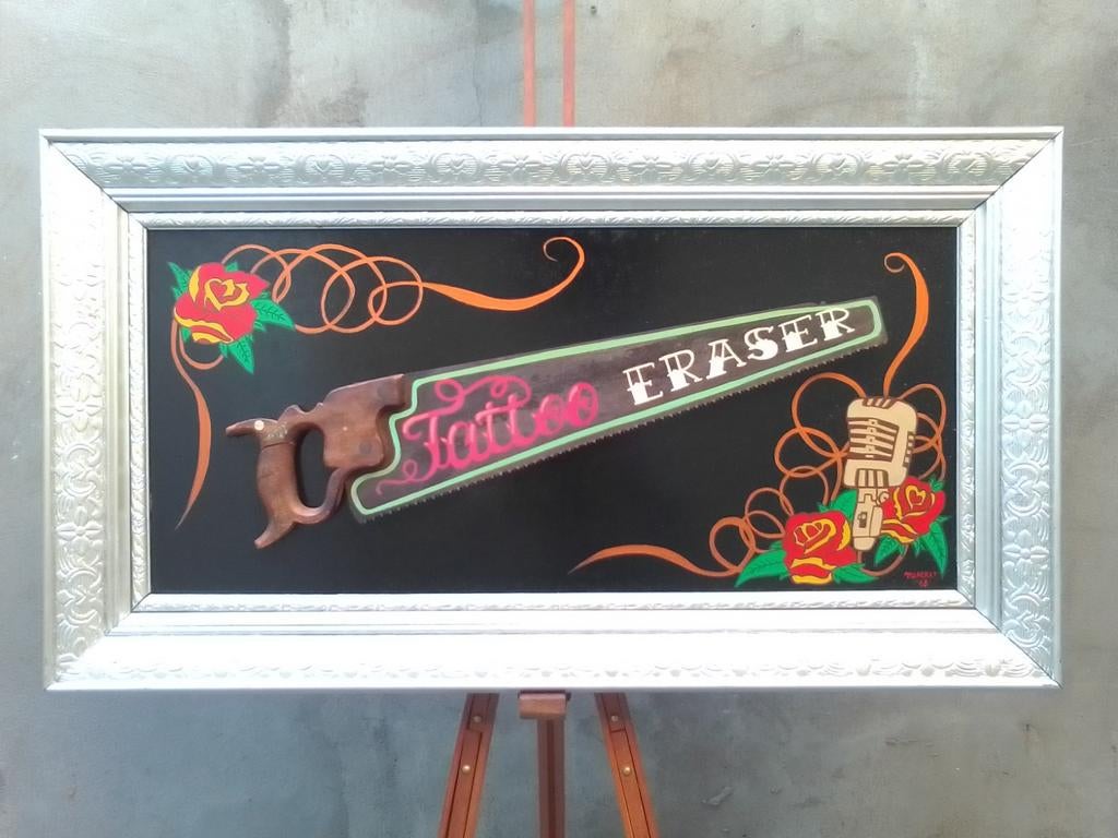 Rockabilly pinstriping tattoo art, Ophalen