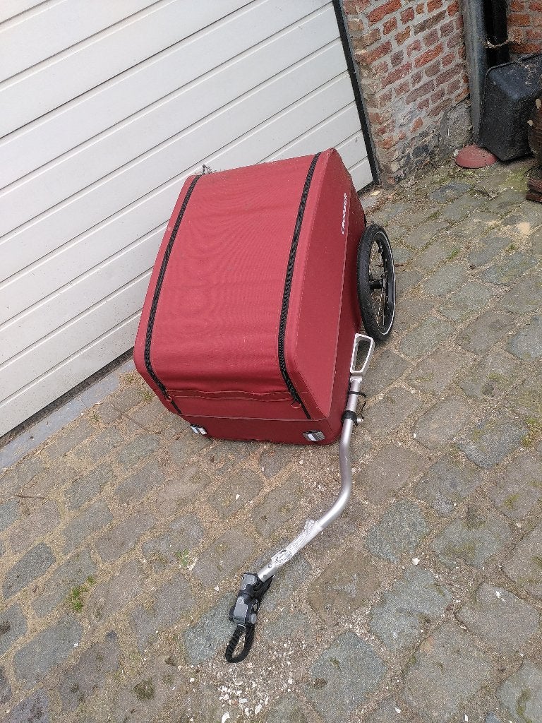 Fietskar Croozer Cargo, Ophalen, Gebruikt, Opvouwbaar, Bagagekar