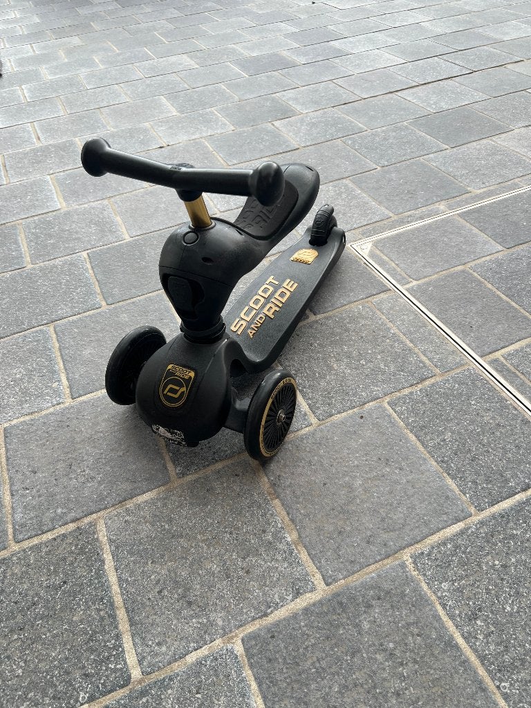 Scoot & Ride Highwaykick 1 – 2-in-1 step en loopfiets, Ophalen, Gebruikt