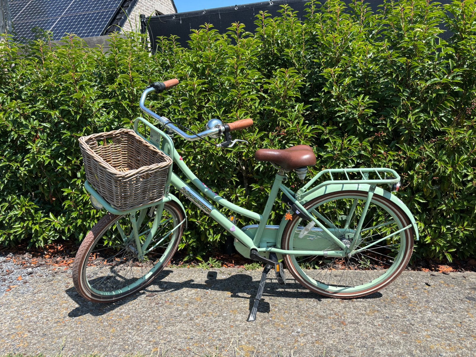 Fiets 22 inch, Fietsen en Brommers, Ophalen, Terugtraprem, 22 inch, Versnellingen