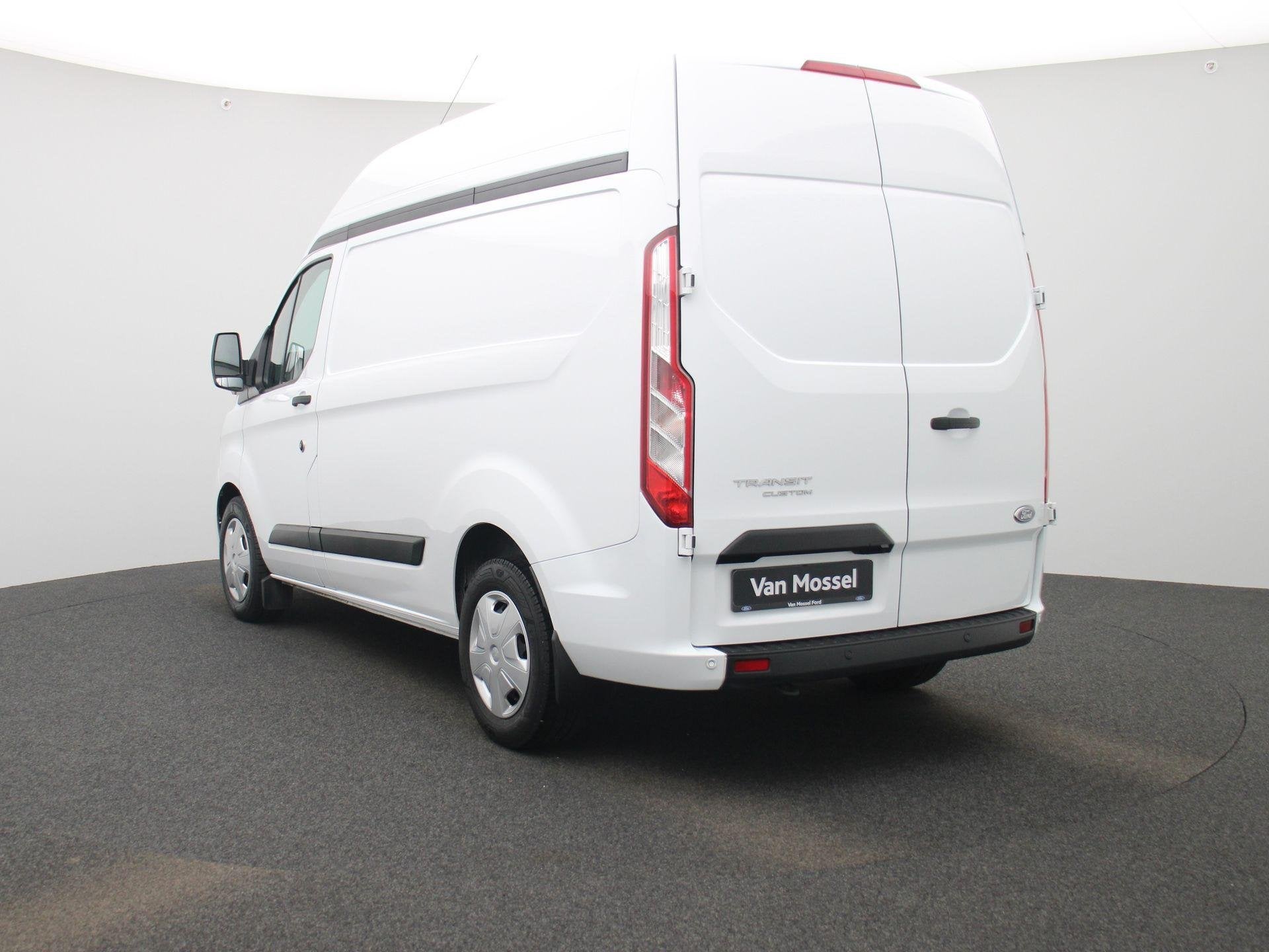 Ford Transit Custom 300 2.0 TDCI L1H2 Trend, Stof, Euro 6, 4 cilinders, Wit