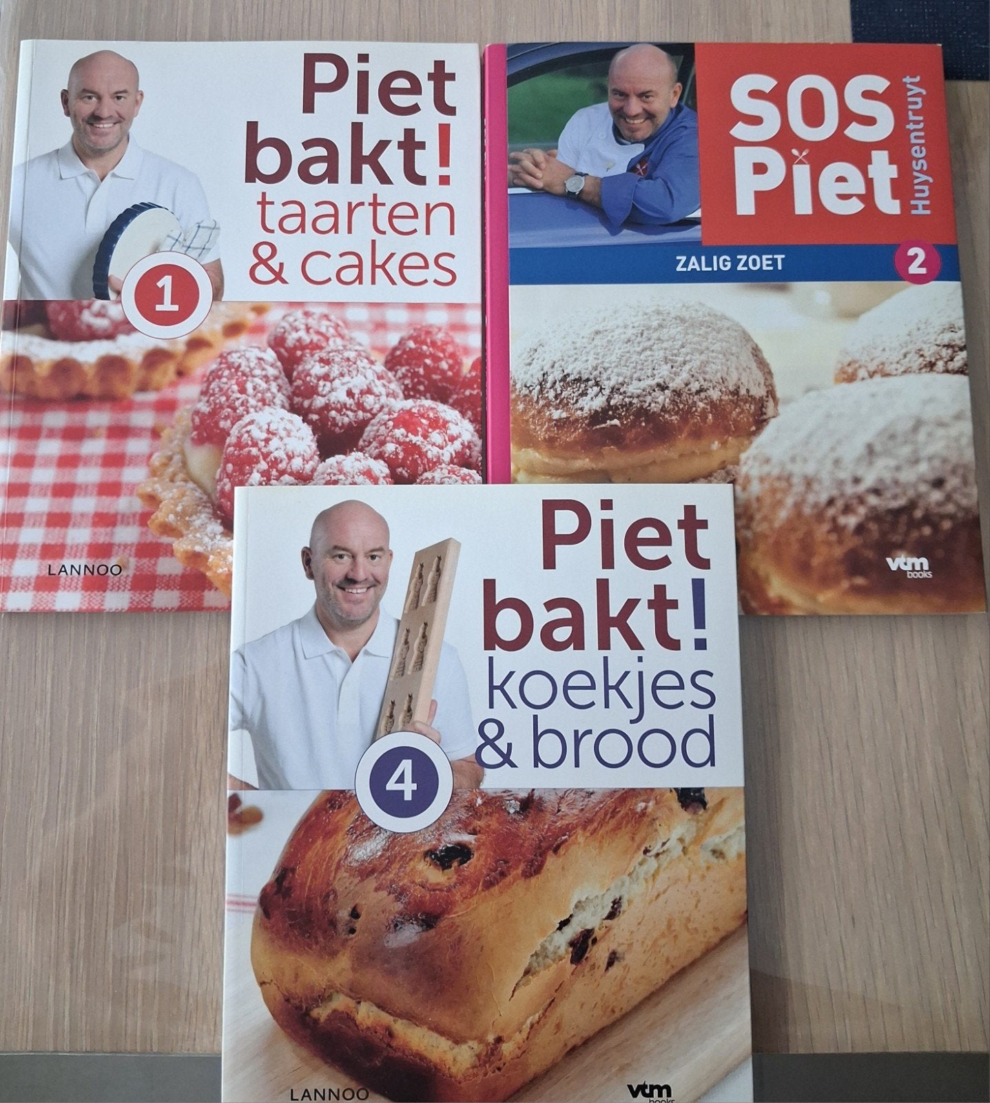 Kookboeken van Piet Huysentruyt, Ophalen, Zo goed als nieuw, Taart, Gebak en Desserts