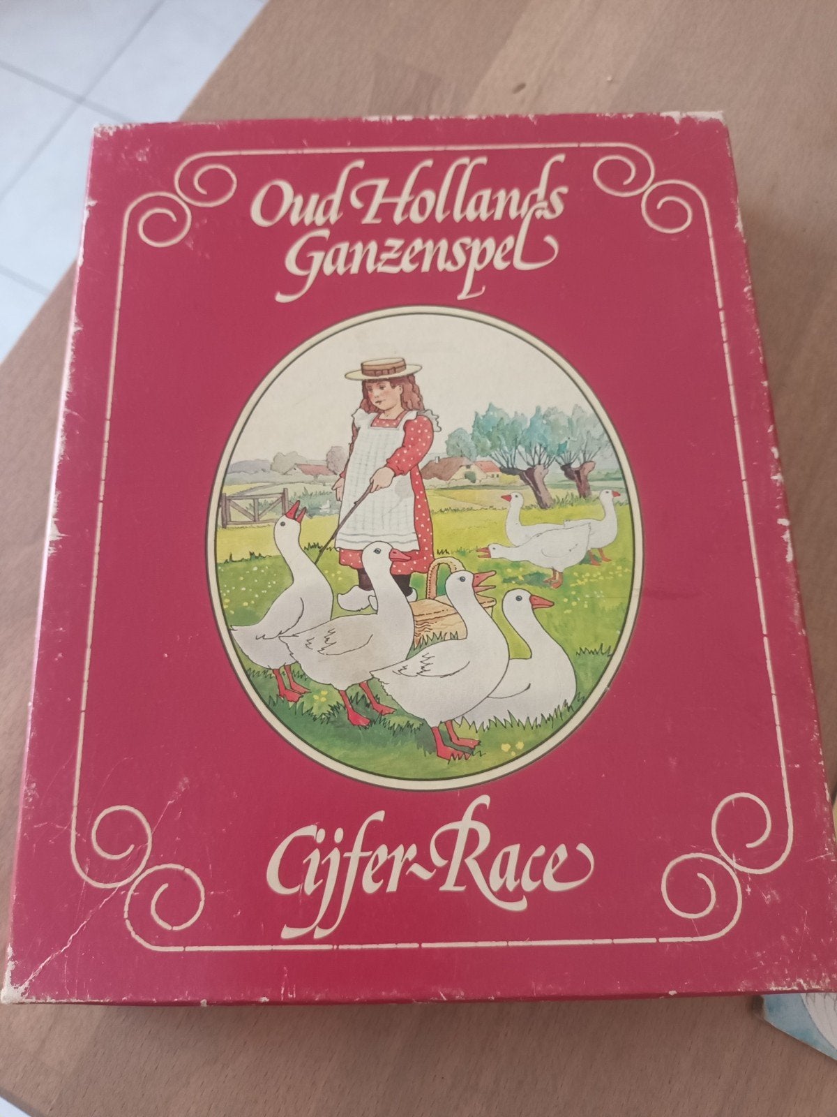 Oud ganzenspel, Ophalen