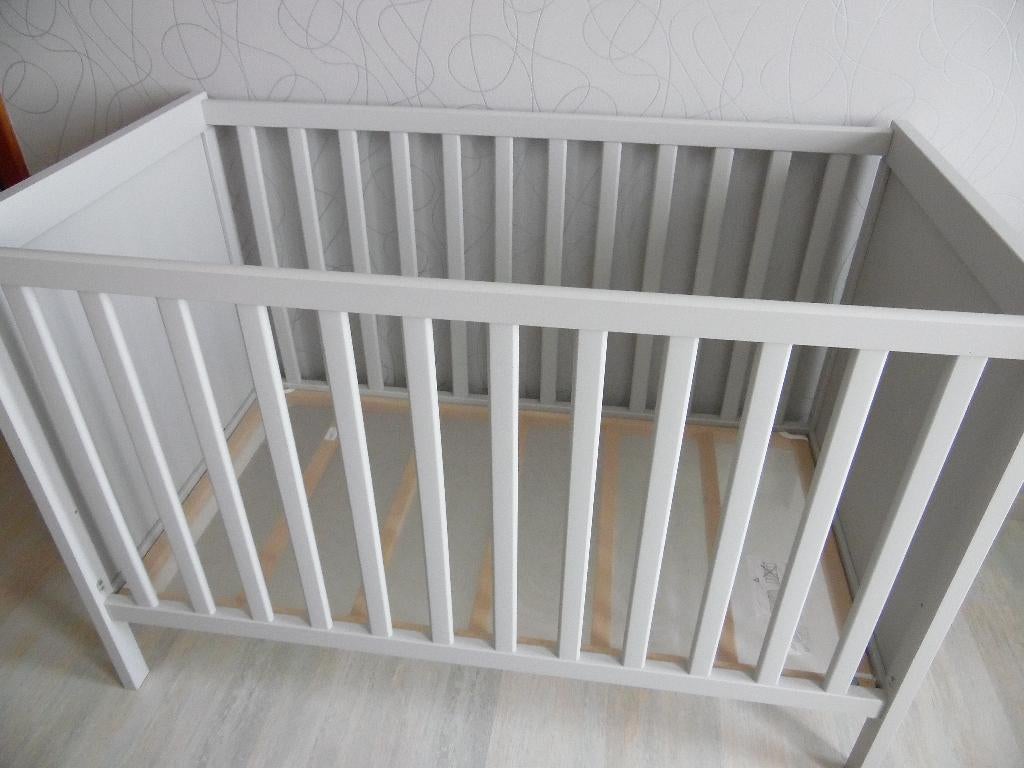 Bed+lattenbodem+matras, Neuf, Moins de 70 cm, Moins de 140 cm, Enlèvement