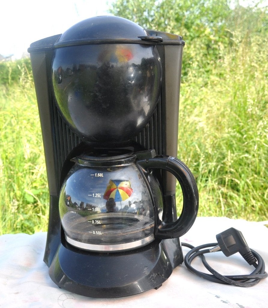 percolateur primo 1000 w 1litre 500, Utilisé, Noir, Autres styles, Plastique