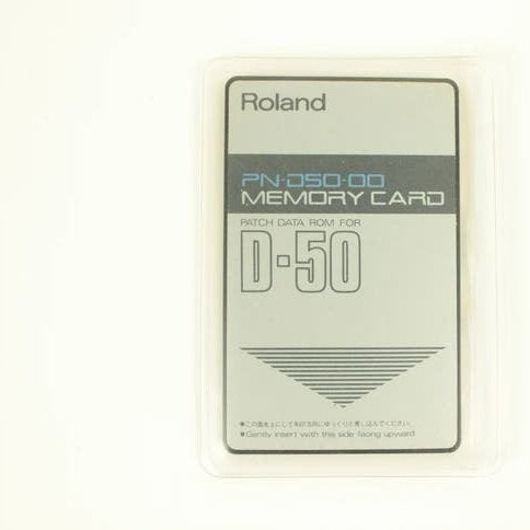 Roland PN-D50-00 memory card D50/D550, Muziek en Instrumenten, Soundmodules, Ophalen of Verzenden, Gebruikt, Roland