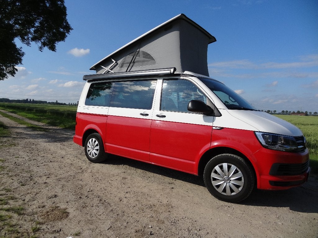 Volkswagen VW T6 California Coast camper 2L.0Tdi/150pk, Caravans en Kamperen, Mobilhomes, Koelkast, Particulier, 4 tot 5 meter