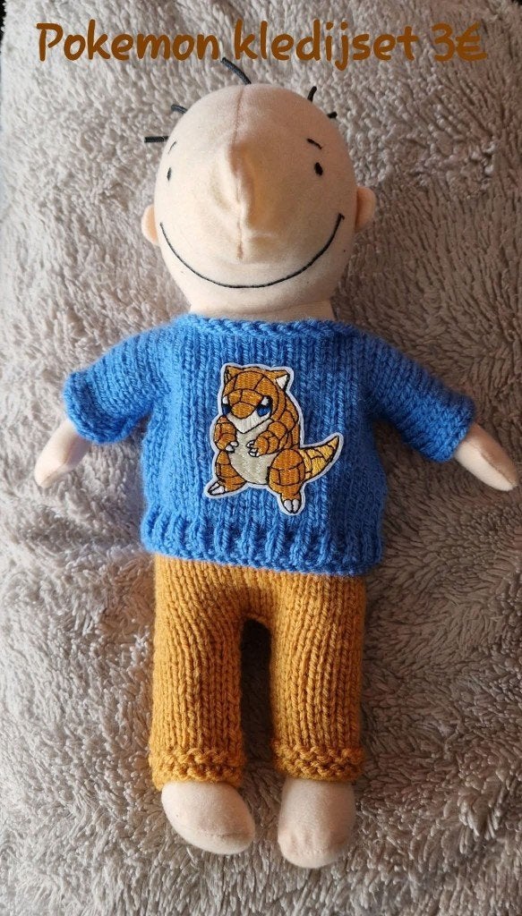 Kledijset pokemon voor Jules, Ophalen of Verzenden, Nieuw, Overige typen