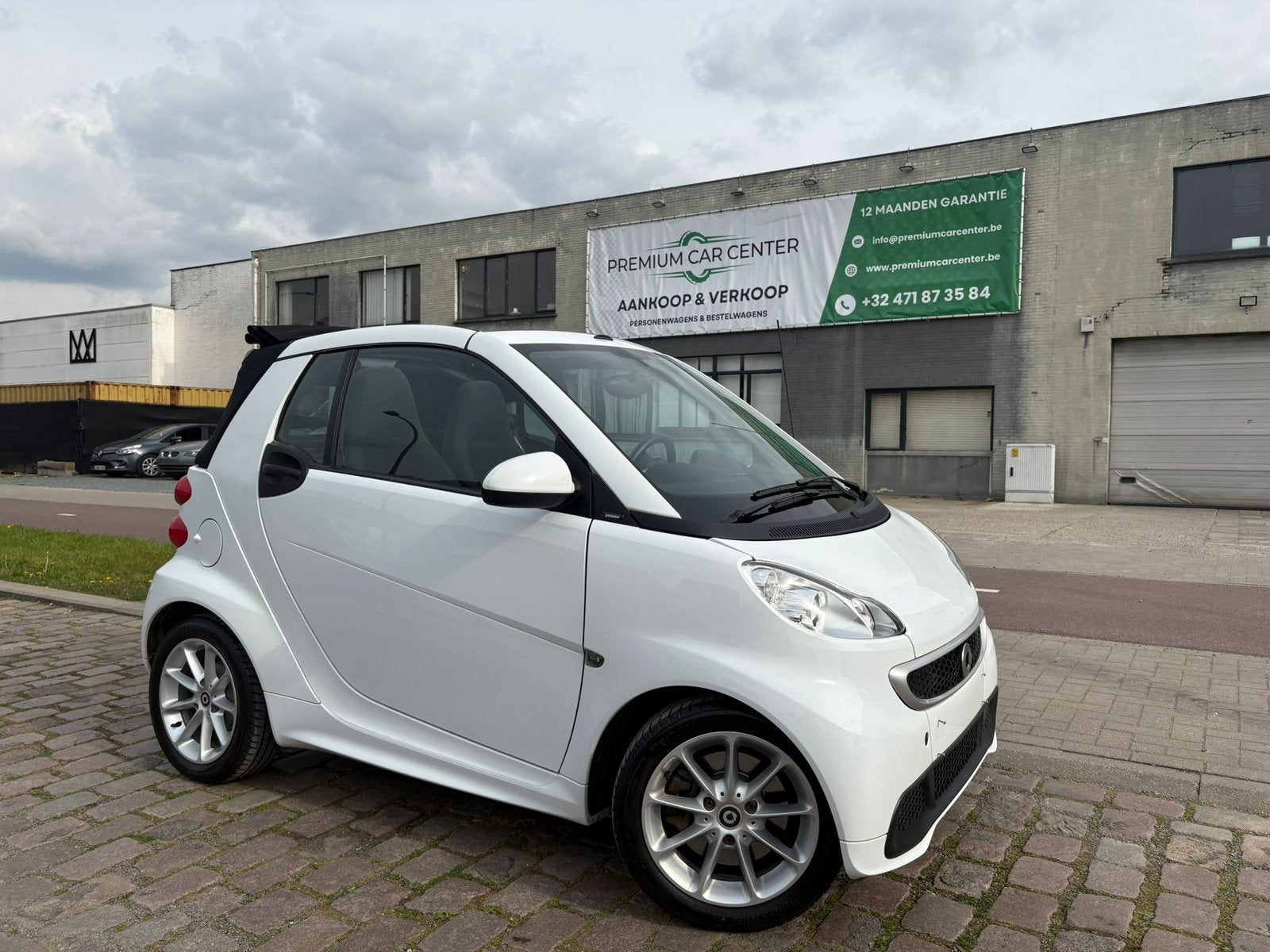 Smart For Two Cabrio | 12 M Garantie | 82Dkm|Benzine | 2013|, Auto's, Smart, Wit, 5 deurs, ForTwo, 999 cc