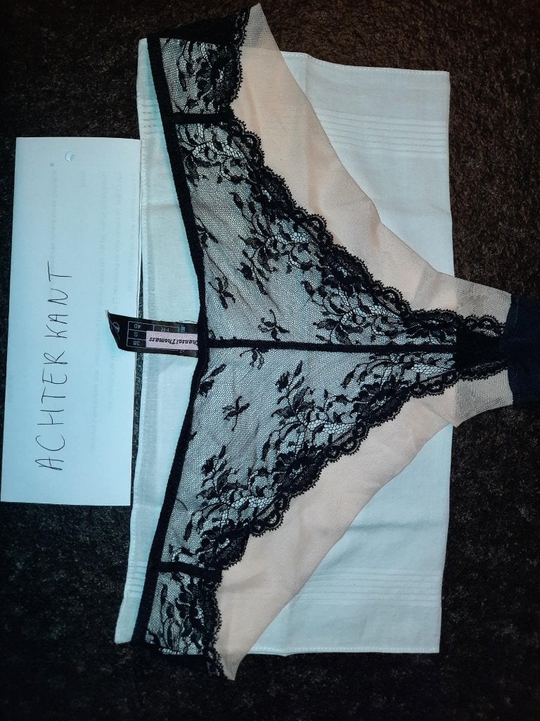 Lingerie bh slip set sexy 75b zwart beige, Kleding | Dames, Ondergoed en Lingerie, Ophalen of Verzenden, Beige, BH