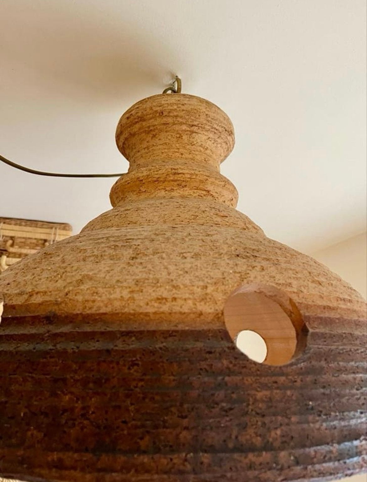 Prachtige grote West Germany Doria Leuchten mid century lamp, Ophalen, Zo goed als nieuw