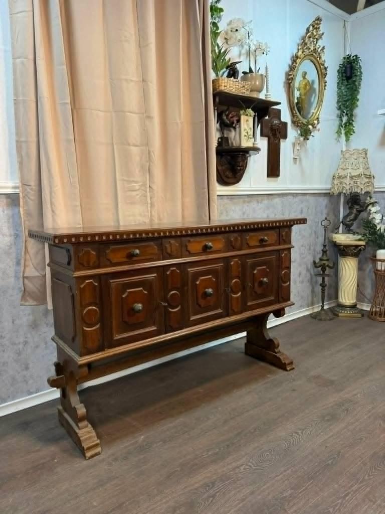 Spaanse koloniale commode 1930–1940 (146036), Huis en Inrichting, Kasten | Ladekasten, Ophalen of Verzenden