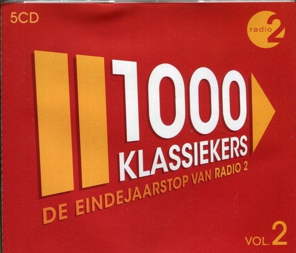 1000 Klassiekers - De Eindejaarstop Van Radio 2 Vol. 2 (5CD), Ophalen of Verzenden, Zo goed als nieuw
