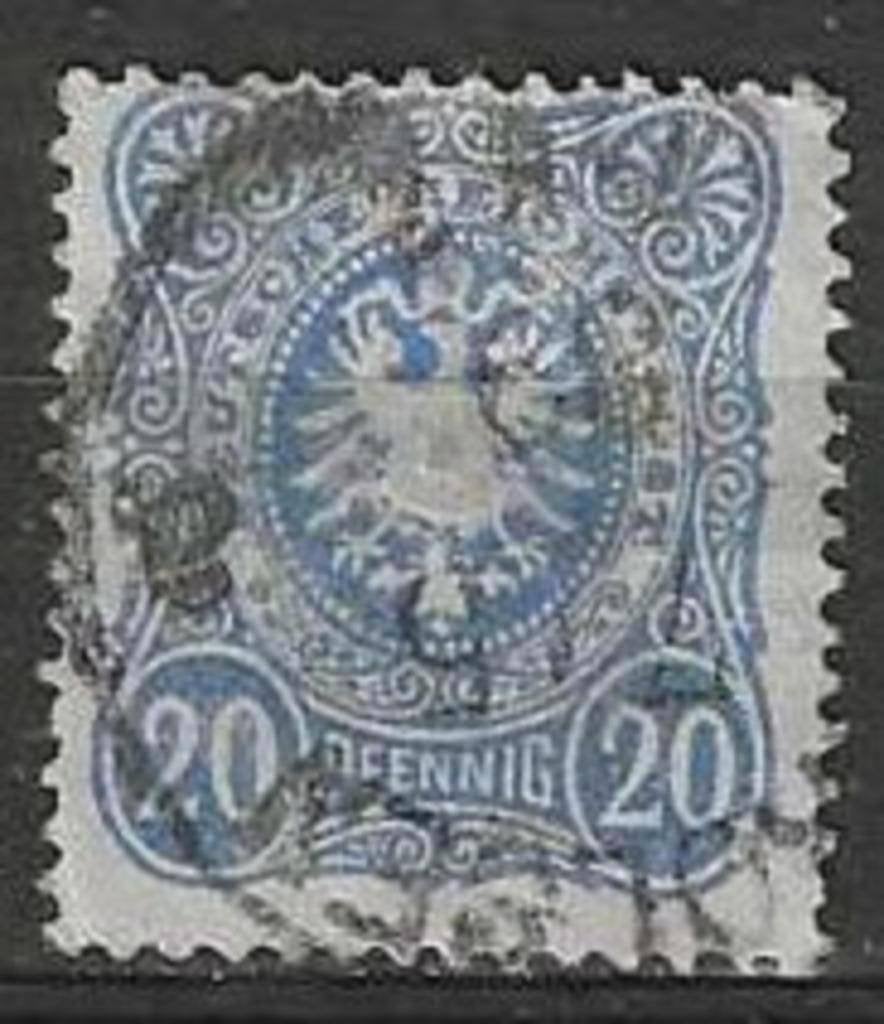 Allemagne 1879 - Yvert 39 - Aigle - 20 pf (ST), Timbres & Monnaies, Timbres | Europe | Allemagne, Envoi, Affranchi