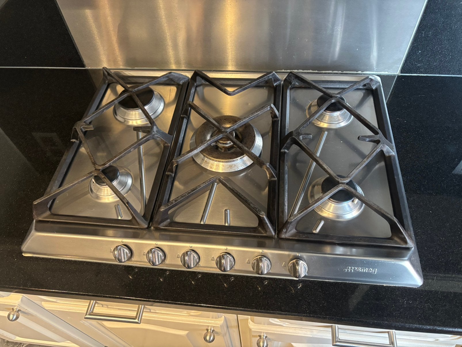 Smeg gasvuur, Ophalen, Zo goed als nieuw