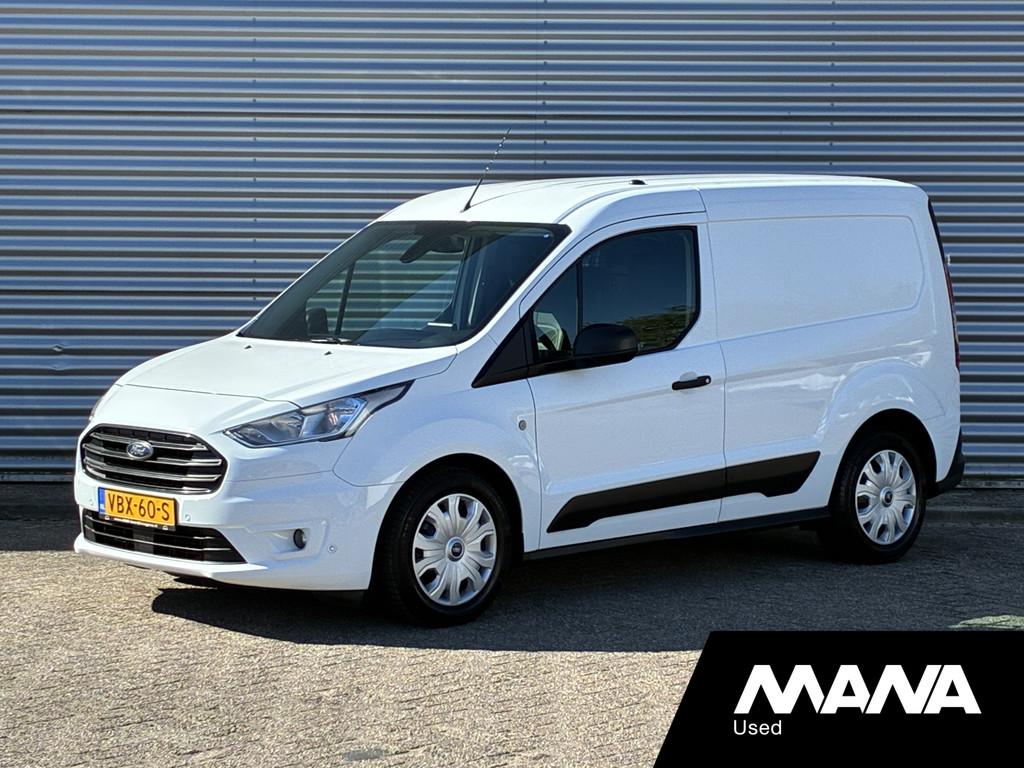 Ford Transit Connect 1.5 EcoBlue L1 Automaat Trekhaak Ledere, Auto's, Gebruikt, 4 cilinders, 1553 kg, Wit