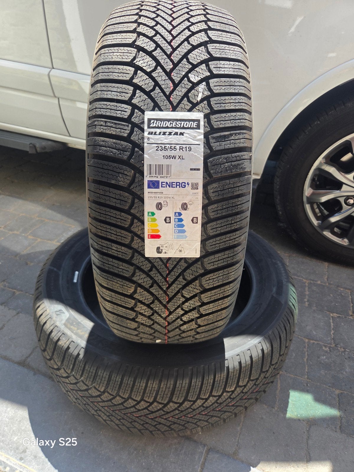 2x 235/55/19 Bridgestone Blizzak6 >>NEUF<<, Enlèvement, Pneus hiver, Pneu(s)