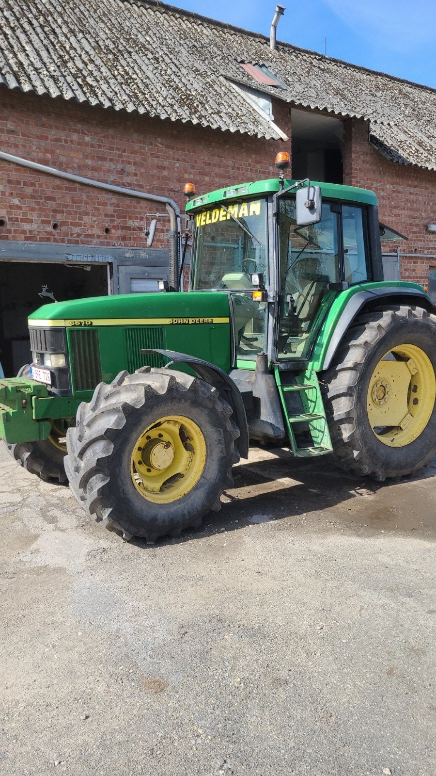 john deere tractor, John Deere, 80 tot 120 Pk, Gebruikt, Meer dan 10000