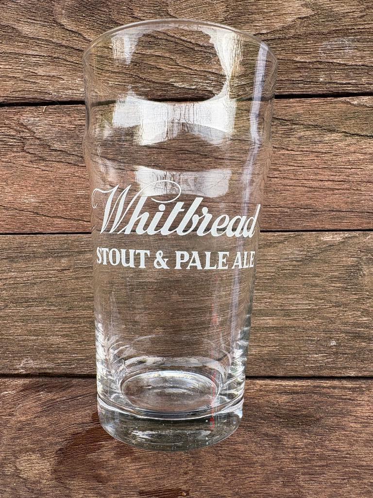 Whitbread Stout & Pale Ale, Verzamelen, Ophalen of Verzenden, Zo goed als nieuw, Glas of Glazen, Overige merken
