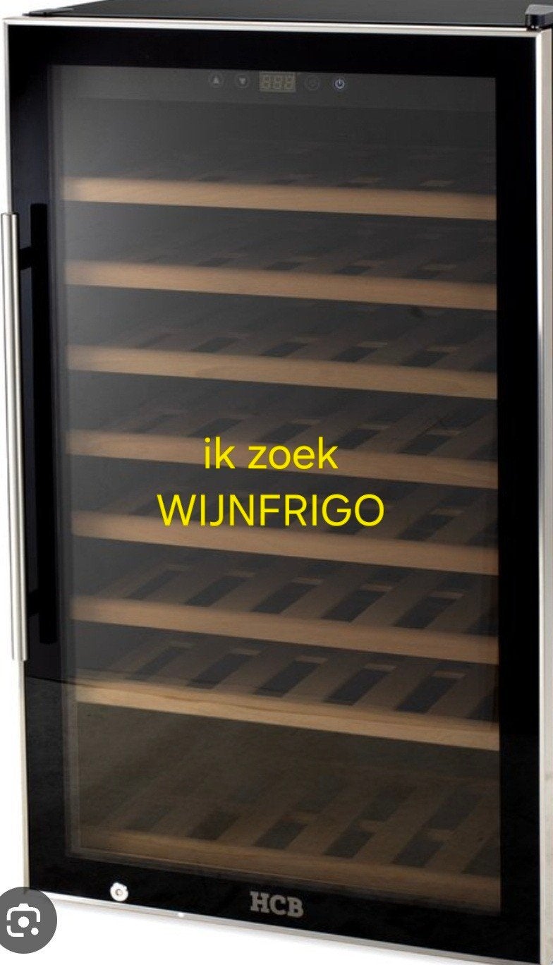 Gezocht.   Defecte wijnfrigo / wijnklimaatkast, Ophalen of Verzenden