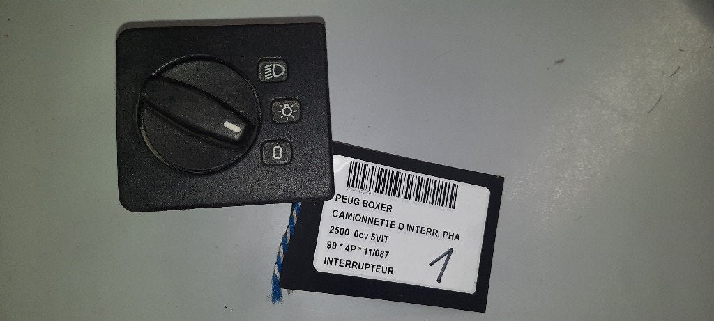 COMMUTATEUR Peugeot Boxer (230L) (01-1994/04-2002), Utilisé, Peugeot