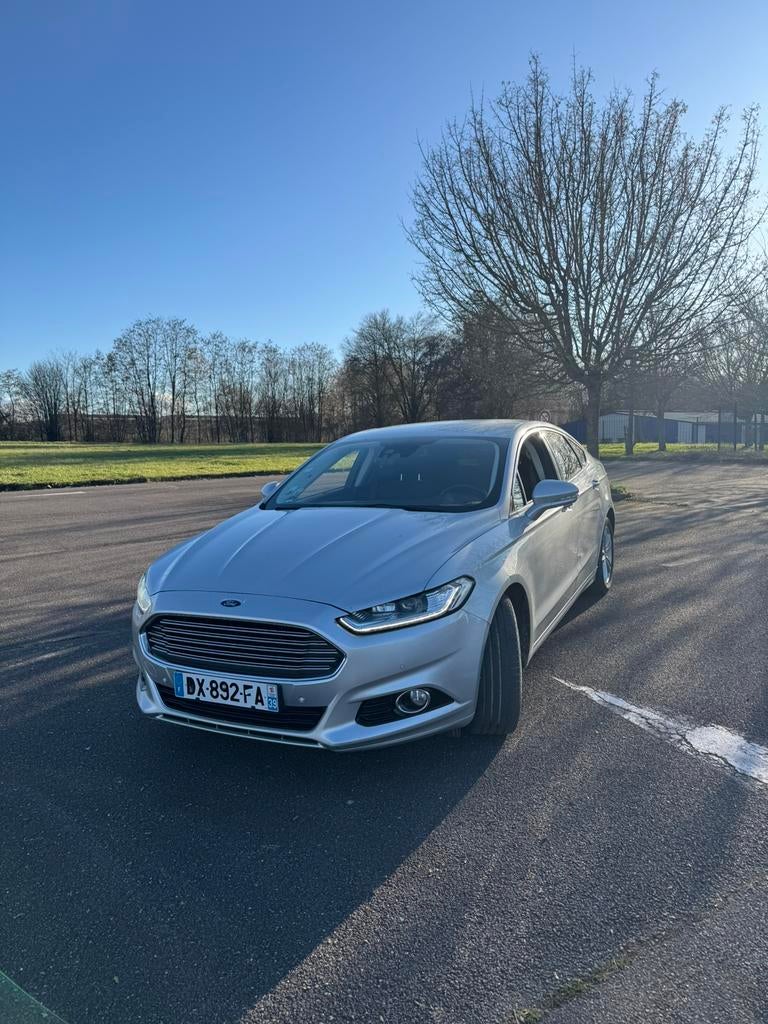 Ford Mondeo 2.0Tdci 150Chv 2015 / 1er main, Auto's, Ford, Stof, Adaptive Cruise Control, Zwart, Mondeo