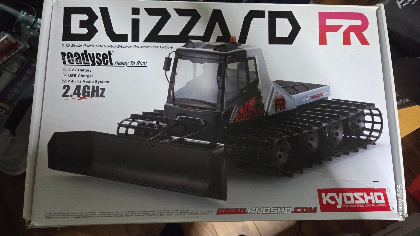Kyosho blizzard FP 1/12 RTR, Hobby en Vrije tijd, Modelbouw | Auto's en Voertuigen, Overige merken, Ophalen of Verzenden, Zo goed als nieuw