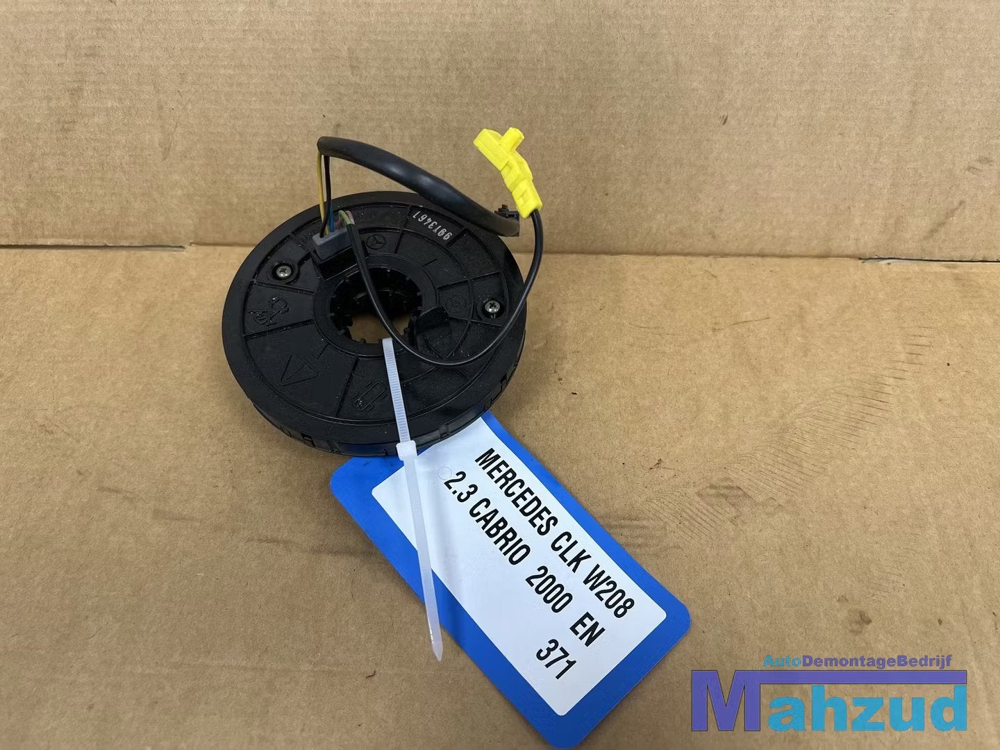MERCEDES CLK W208 Sleepring airbagring 0025426518, Gebruikt, Mercedes-Benz AG, Mercedes-Benz, Mercedesstrasse 120
70372  Stuttgart, DE