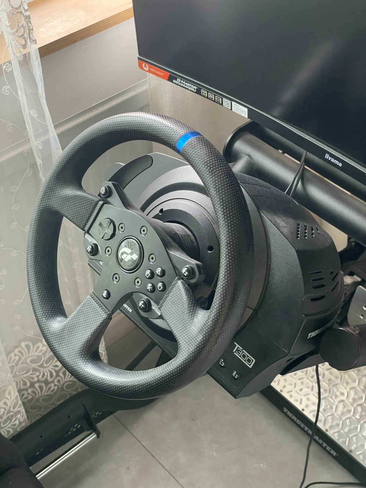 Thrustmaster T300RS GT, Consoles de jeu & Jeux vidéo, Enlèvement ou Envoi, Comme neuf, Volant ou Pédales