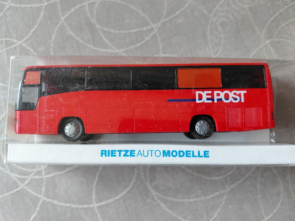 Rietze Van Hool T9 De Post België 1:87, Ophalen of Verzenden, Zo goed als nieuw, Bus of Vrachtwagen, Rietze